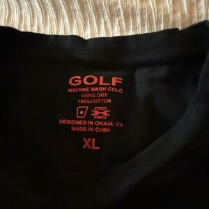 Golf Le Fleur T-Shirt - XL - Black